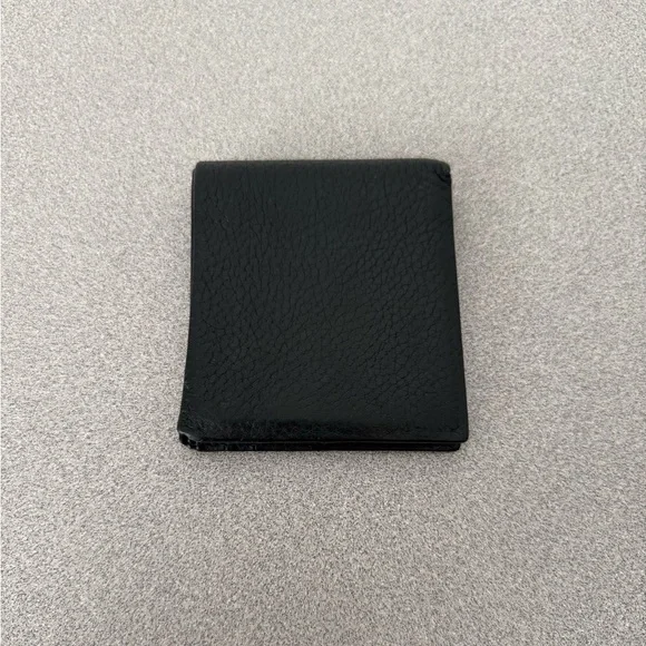 Bally Switzerland Black Leather Bifold Wallet — Used Good Condition - Picture 5 of 5